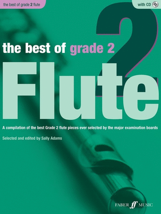 Book cover for Best Of Grade 2 Flute Book/CD