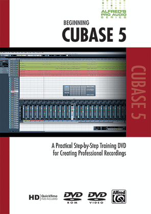 Book cover for Alfred's Pro Audio -- Cubase