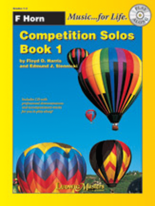 Book cover for Competition Solos, Book 1 Horn