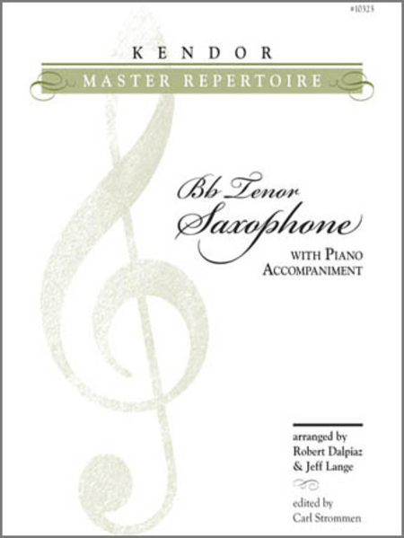 Kendor Master Repertoire - Tenor Saxophone