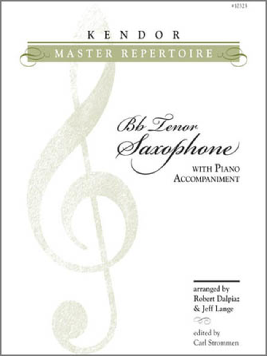 Kendor Master Repertoire - Tenor Saxophone