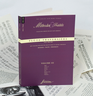 Book cover for Methods & Treatises - Flute - Volume 3 - France 1800-1860