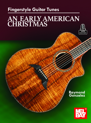 Book cover for Fingerstyle Guitar Tunes - An Early American Christmas