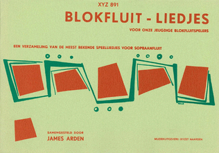 Book cover for Blokfluitliedjes