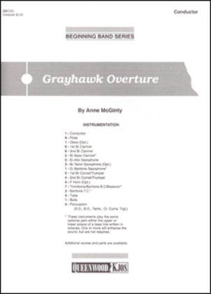 Book cover for Grayhawk Overture - Score