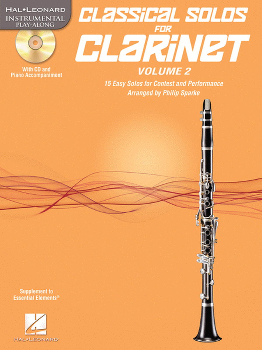 Classical Solos for Clarinet, Vol. 2