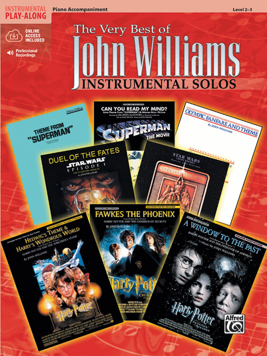 John Williams: The Very Best of John Williams - Piano Accompaniment (Book/CD)