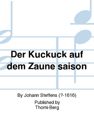 Book cover for Der Kuckuck auf dem Zaune saison