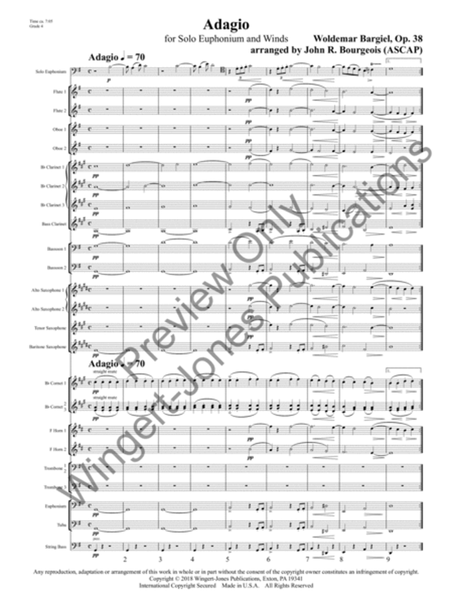 Adagio Solo Euphonium and Winds image number null