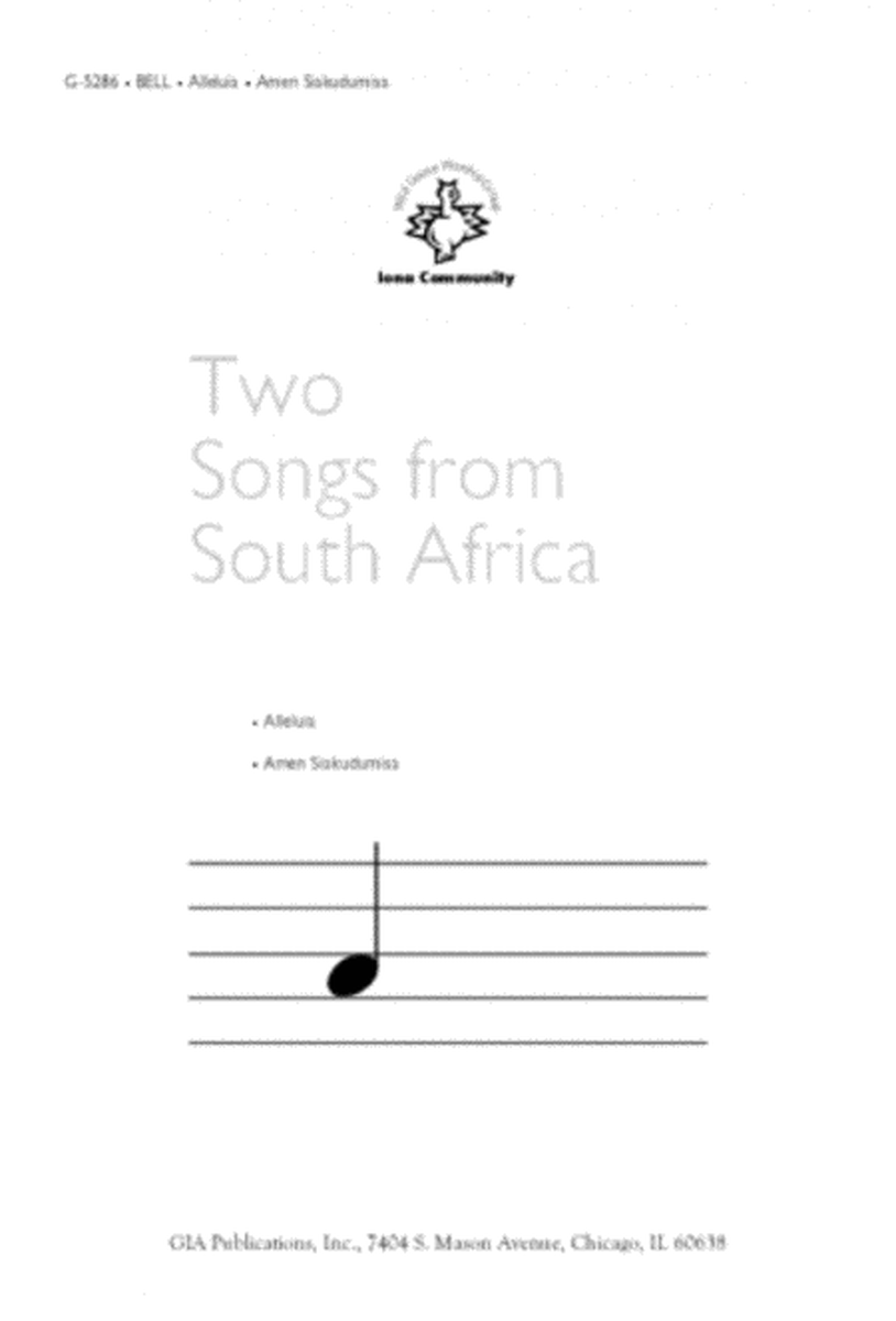 Two Songs from South Africa 4-Part - Sheet Music
