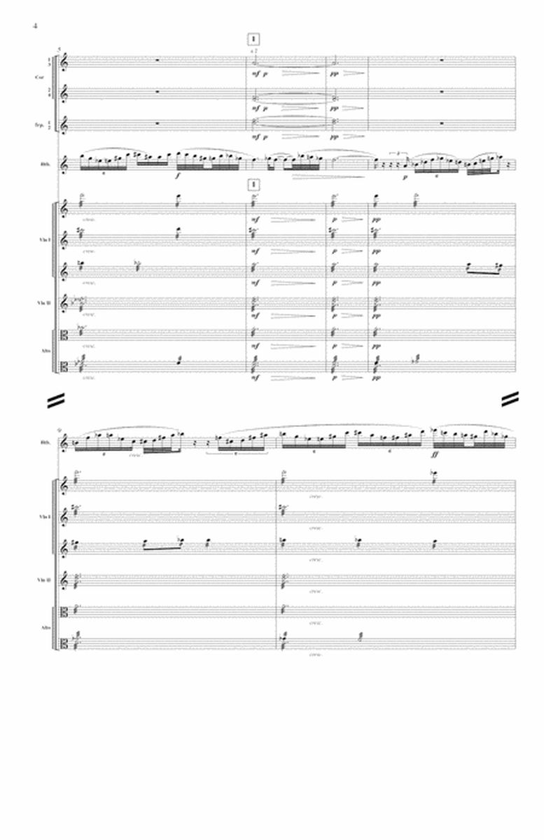 Concerto pour hautbois, cor anglais et orchestre op. 72 (score)