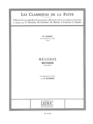 Book cover for Melodie - Classiques No. 6