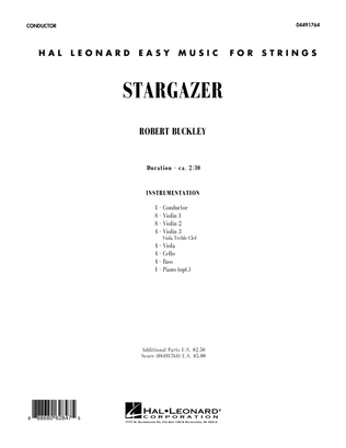 Book cover for Stargazer - Conductor Score (Full Score)