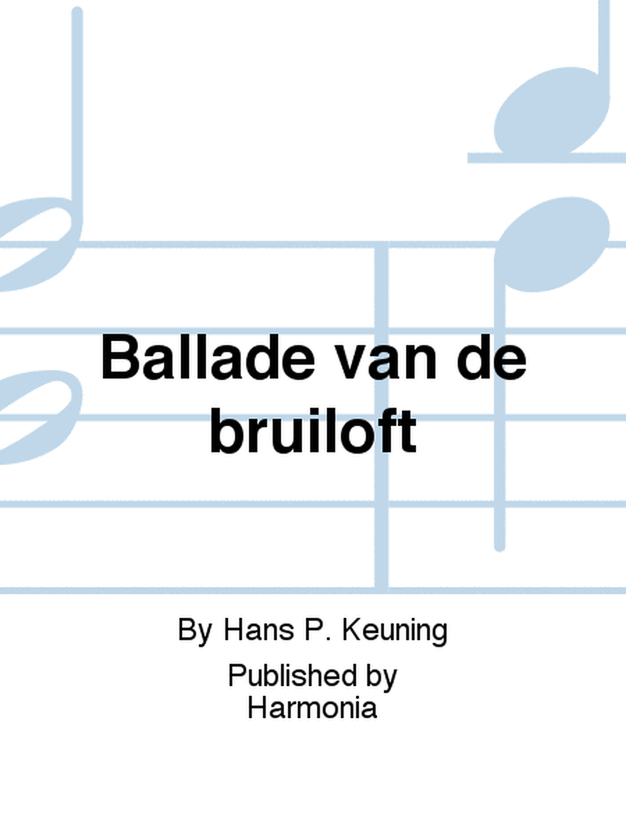 Ballade van de bruiloft