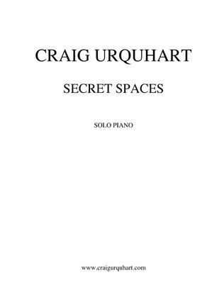 Book cover for Craig Urquhart - SECRET SPACES (Complete album)