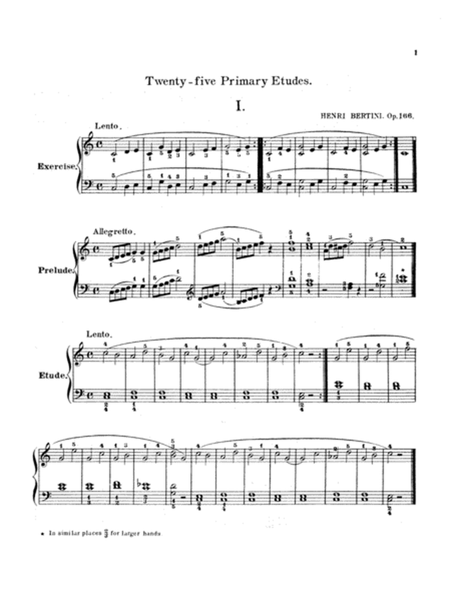 25 Easy Etude