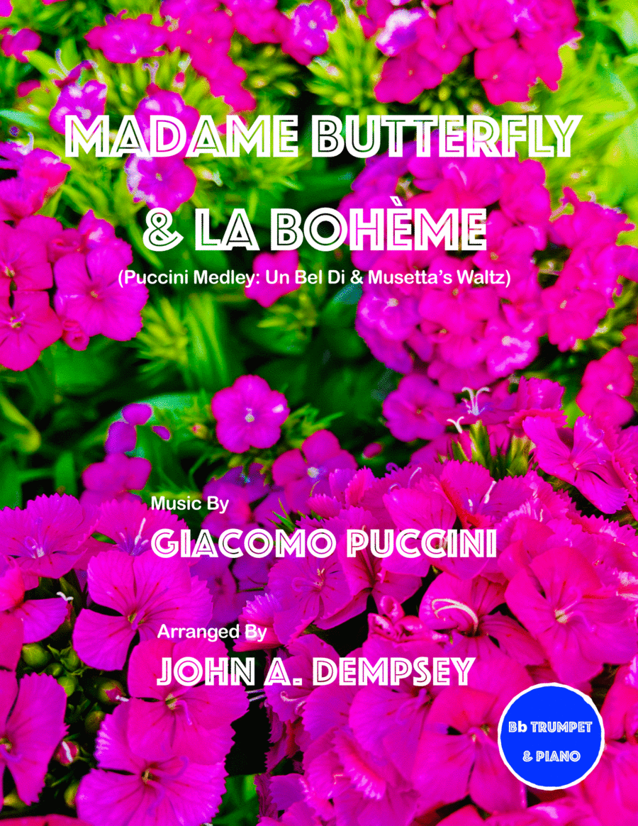 Puccini Medley: Un Bel Di (Madame Butterfly) and Musetta's Waltz (La Boheme): Trumpet and Piano image number null