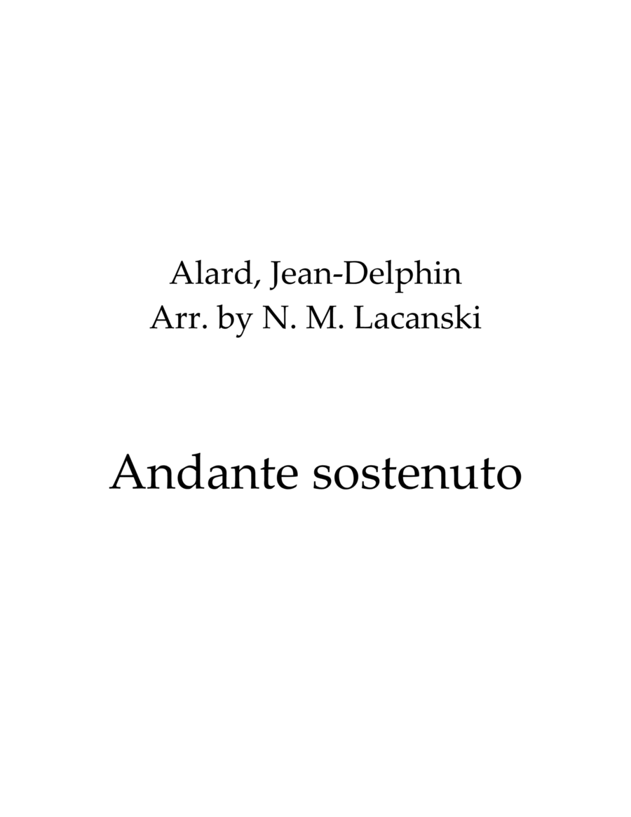 Andante sostenuto image number null