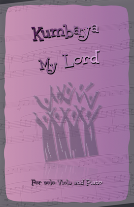 Book cover for Kumbaya My Lord, Gospel Song for Viola and Piano