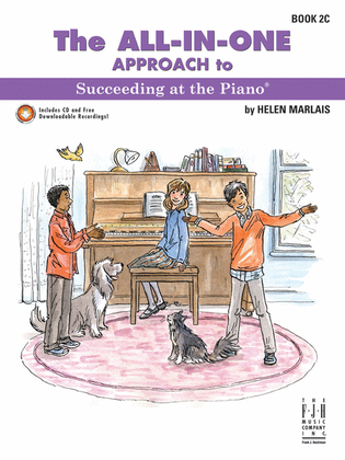 Book cover for The All-In-One Approach to Succeeding at the Piano, Book 2C