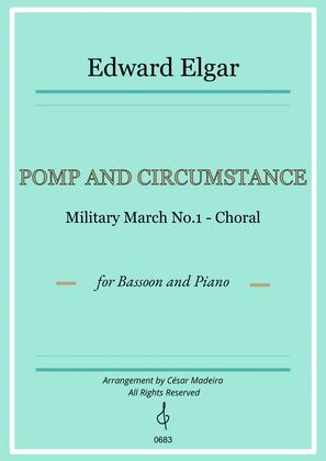 Pomp and Circumstance No.1 - Bassoon and Piano (Full Score)