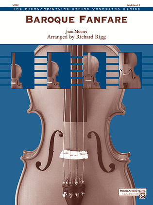 Book cover for Baroque Fanfare