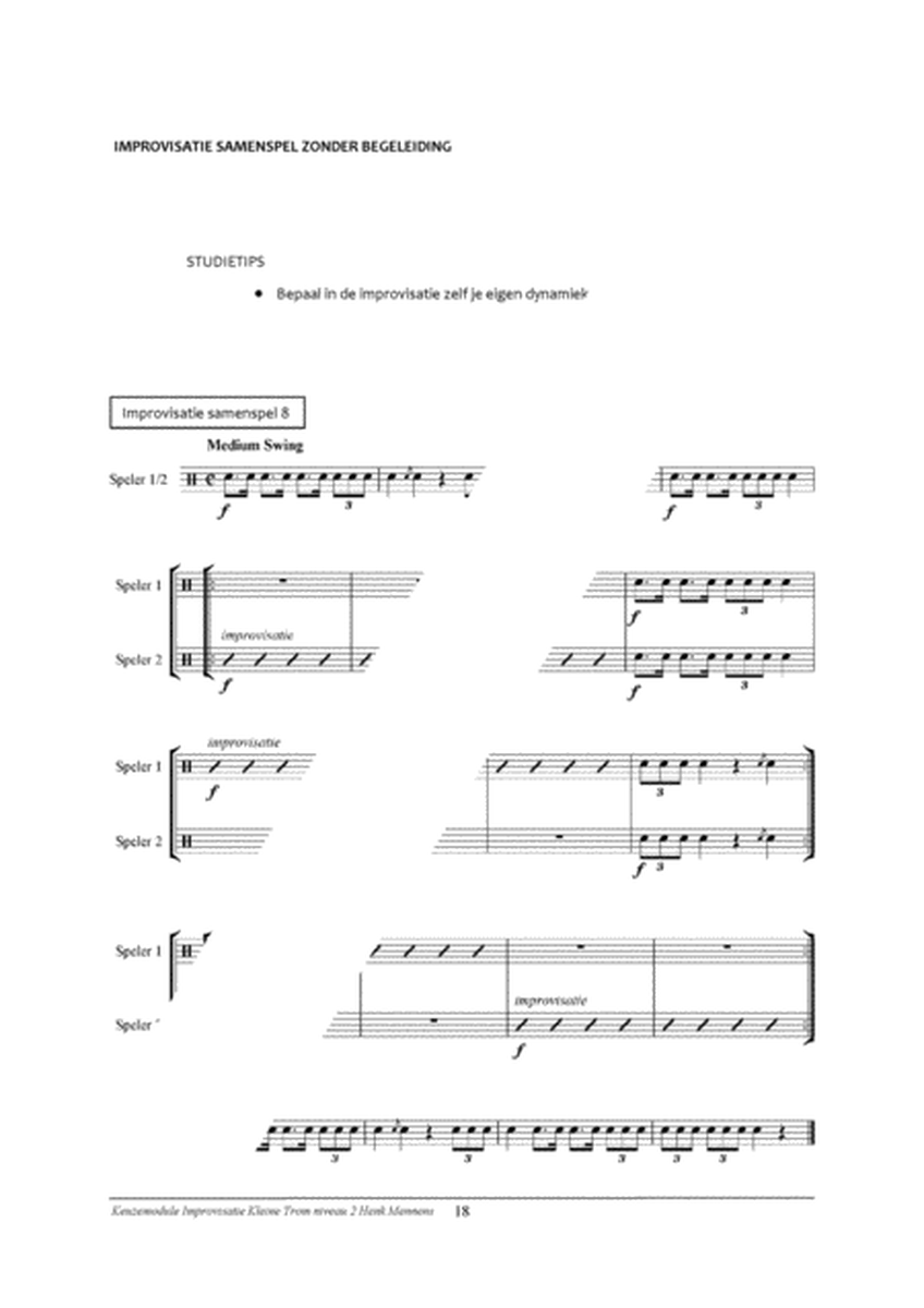 Percussion Modular: Improvisatie 2