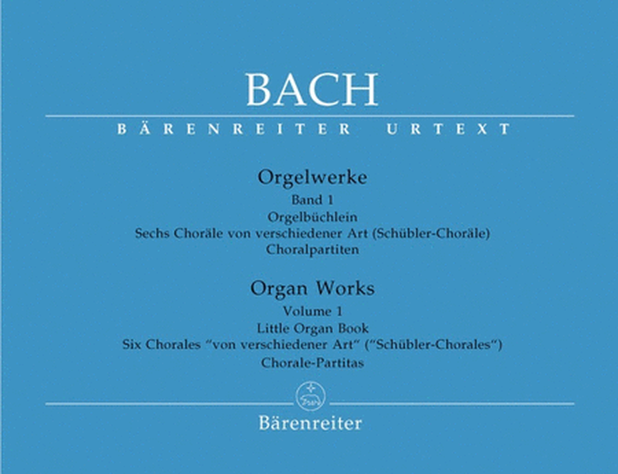 Bach - Organ Works Vol 1