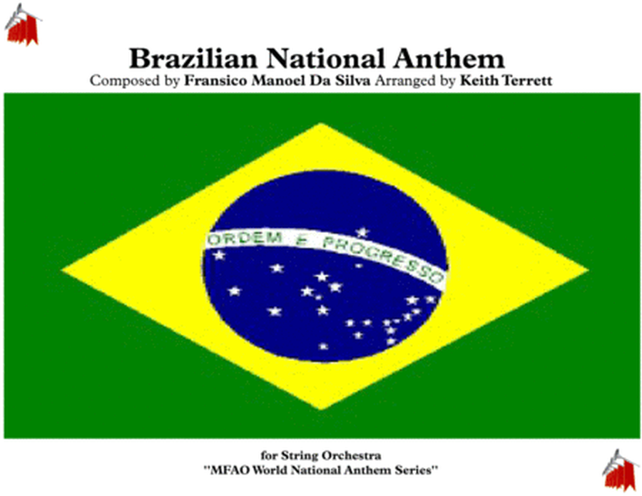 Brazillian National Anthem for String Orchestra (MFAO World National Anthem Series) image number null
