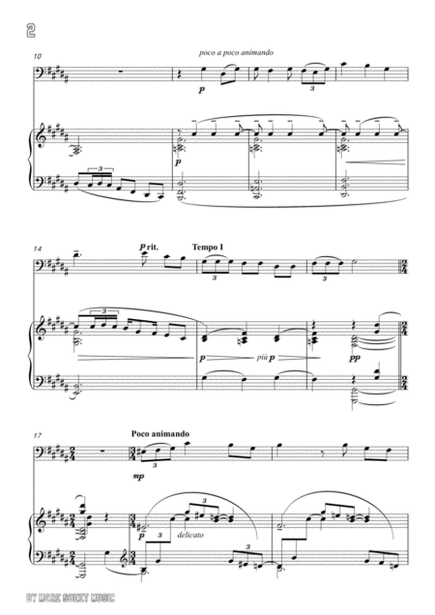 Debussy-En Sourdine, for Cello and Piano image number null