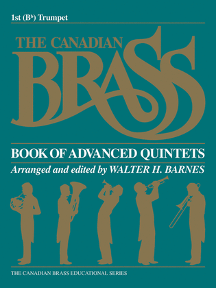 Book cover for The Canadian Brass Book of Advanced Quintets