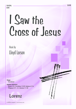 Book cover for I Saw the Cross of Jesus