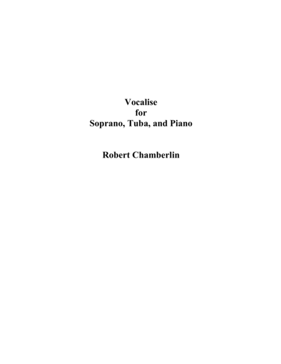 Vocalise for Soprano, Tuba, and Piano image number null