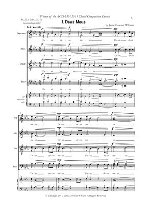 Deus Meus (Ps. 22) satb div.