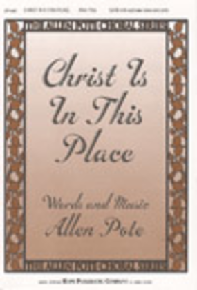 Book cover for Christ Is in this Place