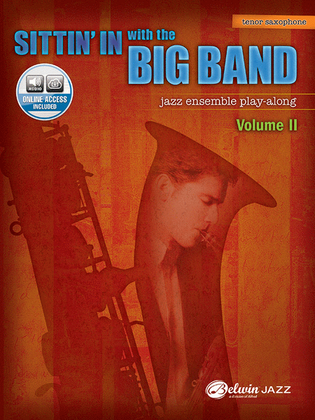 Book cover for Sittin' In with the Big Band, Volume 2