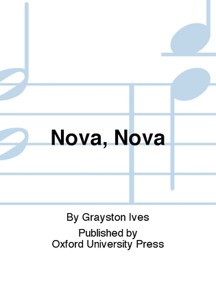 Book cover for Nova, Nova