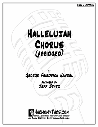 Book cover for Hallelujah Chorus (Abridged) (SSAA A Cappella)