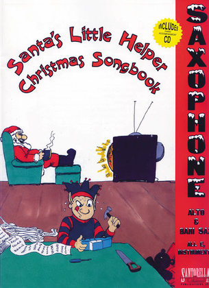 Book cover for Santa's Little Helper for Alto Sax with CD