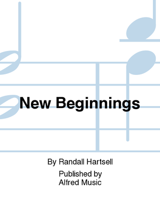 Book cover for New Beginnings