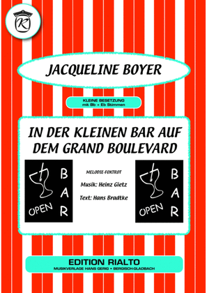 Book cover for In der kleinen Bar auf dem Grand Boulevard