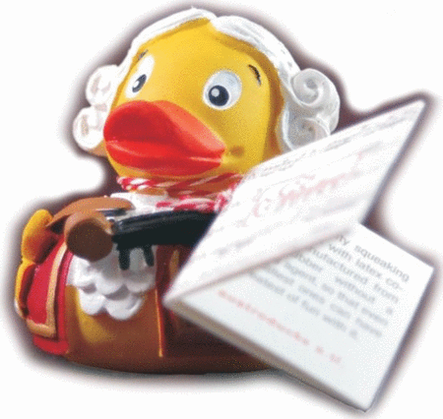 Mozart Rubber Duck