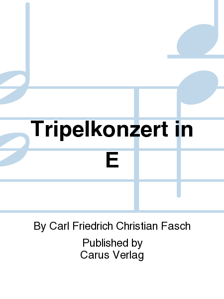 Tripelkonzert in E