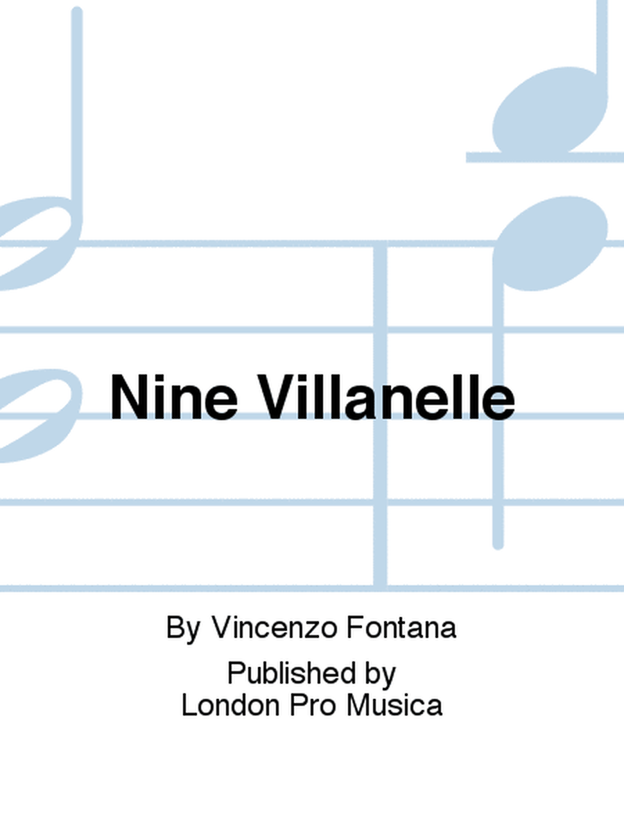 Nine Villanelle
