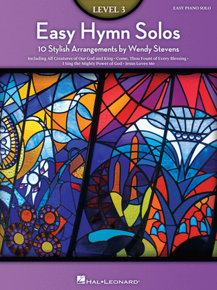 Book cover for Easy Hymn Solos – Level 3