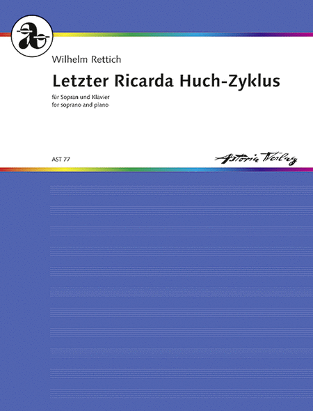 Letzter Ricarda Huch-Zyklus op. 127