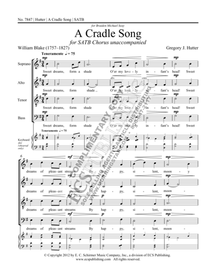 A Cradle Song image number null