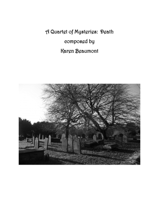 Book cover for A Quartet of Mysteries: Death