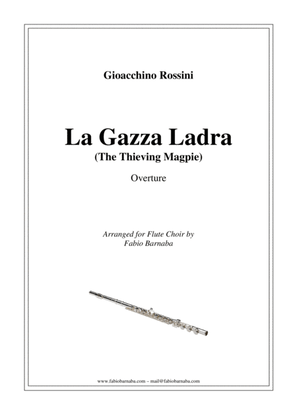 La Gazza Ladra (The Thieving Magpie) by Rossini - Overture for Flute Choir