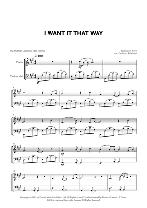 Book cover for I Want It That Way